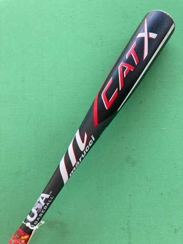 Marucci CAT X USA Bat USABat Certified (-11) Alloy 16 oz 27" (Used)