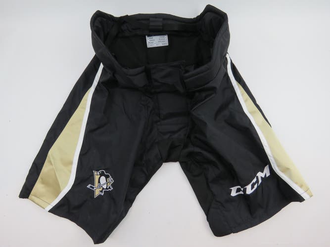 CCM Pittsburgh Penguins NHL Pro Stock Hockey Player 9K Girdle Pant Shell Large