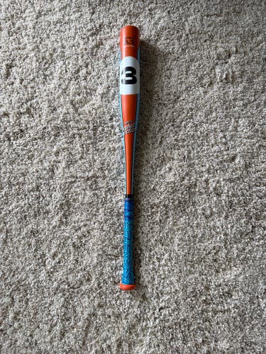 2026 2025 Combat MFG Spec A1 Alloy BBCOR Certified Bat (-3) 30 oz 33" (Used) octane orange and blue