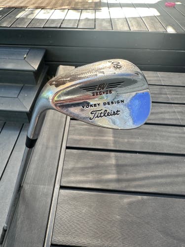 Men's Titleist Vokey Left Hand Wedge Wedge Flex 60 Degree Steel Shaft (Used)