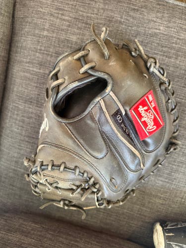 Rawlings Heart of the Hide RH Catcher's Baseball Glove (Used)