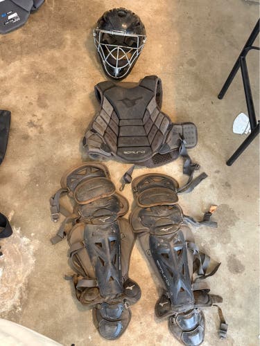 Black Mizuno Samurai Catcher's Set (Used)