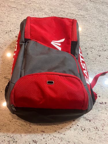 Easton (Used) Red And Gray Game Ready Bat Pack