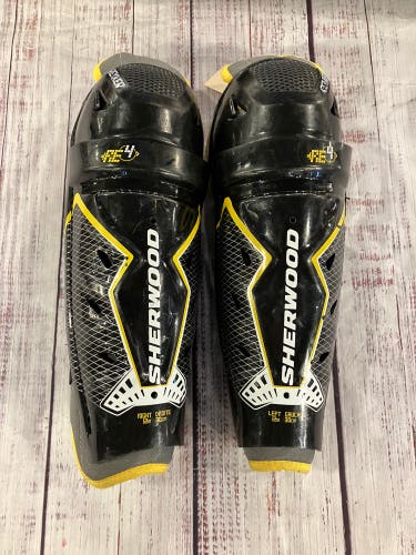 Junior Sher-Wood Rekker RE4 Shin Pads 12" (Used)