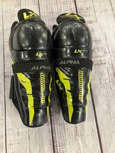 Junior Warrior Alpha LX 40 Shin Pads 10" (Used)