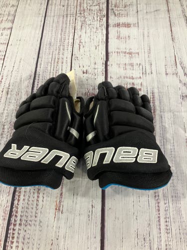 Black Youth Bauer Prodigy Gloves 9" (Used)