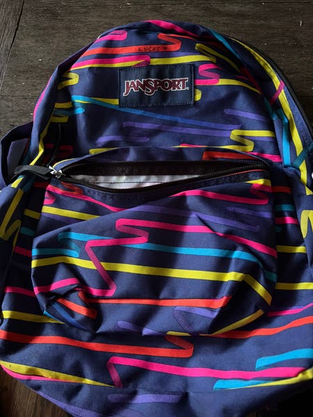 cheap used jansport backpacks Right Pack Exterior features padded back Mint Colored Jansport Backpack ,