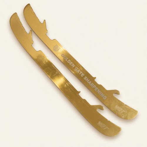 BladeTech 263 Gold Steel Runners for Bauer Lightspeed Edge Holders *Read Full Description*