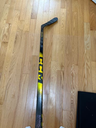 Intermediate CCM Ribcor Trigger 10 Pro Right Handed Hockey Stick (Gold) P90TM 65 Flex (Used)