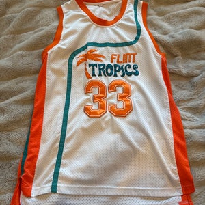 Flint Tropics White Medium Men's Jersey (Used)