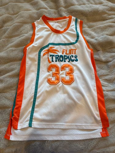 Flint Tropics White Medium Men's Jersey (Used)