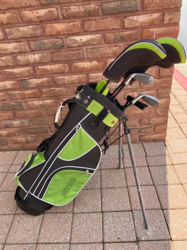Nitro Crossfire Right Handed Junior Golf Set | 5 Piece + Bag