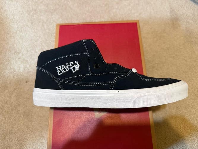 Vans Classic Half Cab Shoes Navy Size 9.5