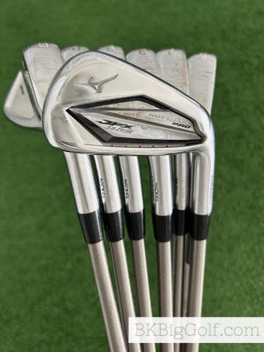 Mizuno JPX 923 Hot Metal Pro Iron Set 5-G / SteelFiber i110 Stiff Graphite