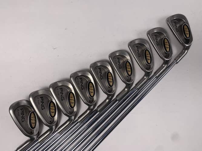 Ping i3 Oversize Iron Set 3-PW+SW Black Dot Cushin JZ Regular Steel Mens RH