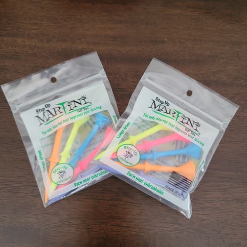 Step-up Martini Tees (2 packs)