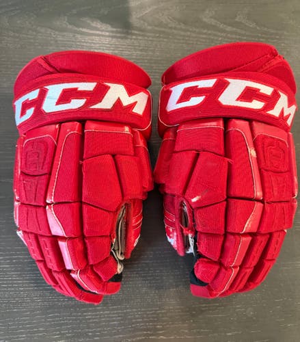 CCM HGCL Crazy Light Pro Stock Hockey Gloves 14” Carolina 0753