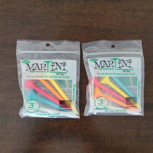 Martini Tees 3 1/4" (2 packs)