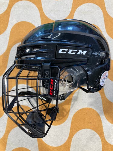 Black Small CCM Tacks 910 Helmet (Used)
