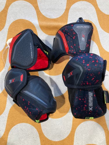 Intermediate Large Bauer Vapor 3X Elbow Pads (Used)