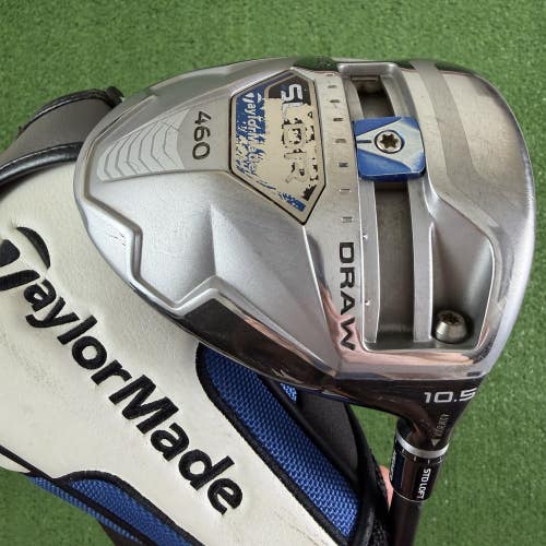 READ Taylormade SLDR 460 Driver 10.5 Fujikura Speeder 57 Regular Flex 45.5