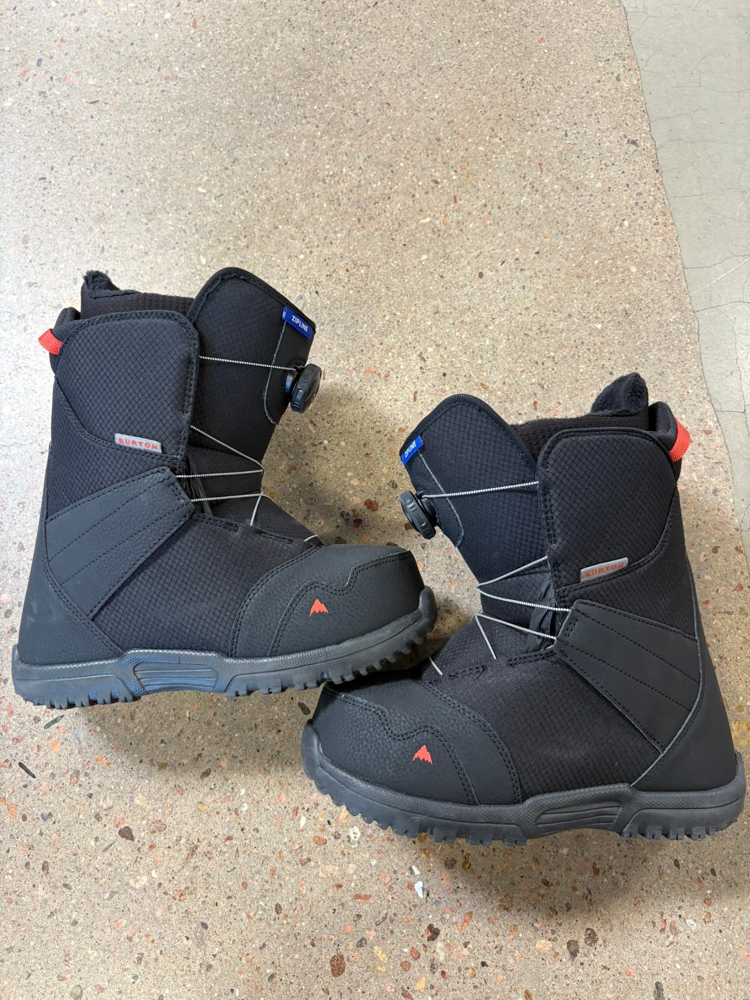 Kid's Burton Zipline Boa Snowboard Boots | Size 7K (Used