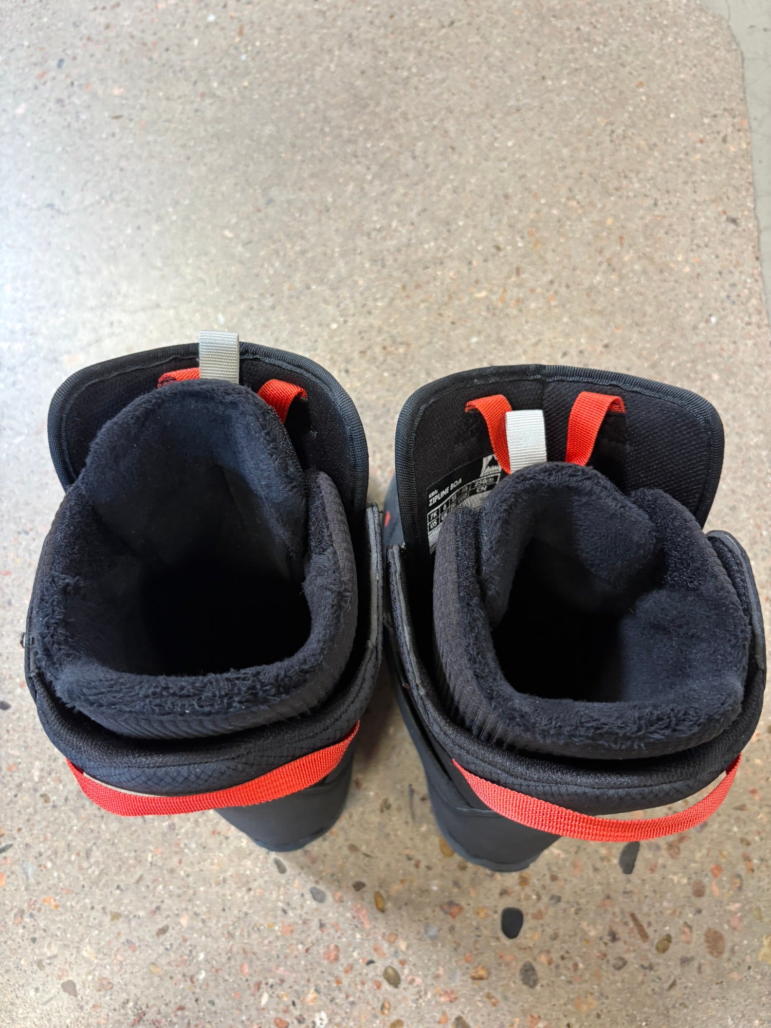 Kid's Burton Zipline Boa Snowboard Boots | Size 7K (Used