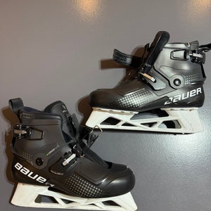 2022 Bauer Konekt Hockey Goalie Skates Regular Width Pro Stock 9 (Used)