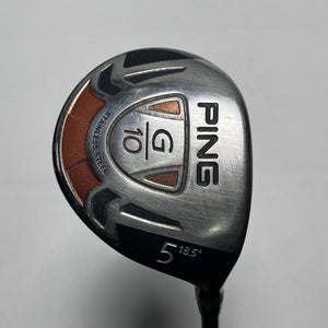 Ping G10 5 Fairway Wood 18.5* Grafalloy Pro Launch Red Regular Graphite Mens RH