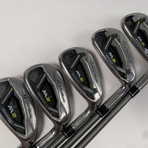 TaylorMade M2 2017 Iron Set 6-PW AeroTech SteelFiber i95 Reg Graphite RH +1/2"