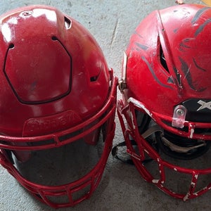 Red Youth Small Riddell SpeedFlex Helmet (Used)