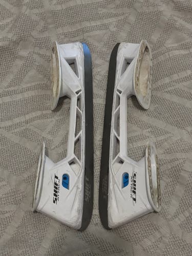 True Hockey Shift Attack Goalie Skate Holders and Steel Size 10