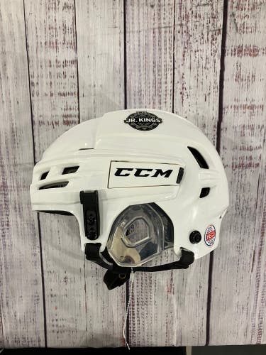 White Small CCM Tacks 910 Helmet (Used)