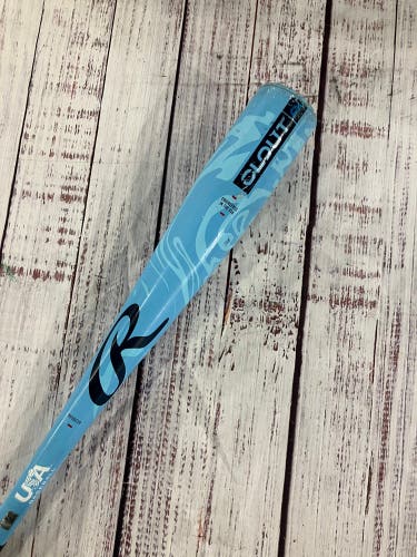 2025 Rawlings Clout AI Alloy Bat USABat Certified (-10) Alloy 18 oz 28" (Used)