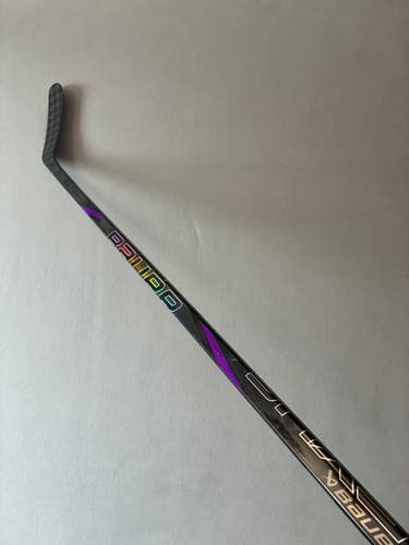 Used 65 Flex P88M Intermediate Bauer Nexus Tracer Right Hand Pro Stock Hockey Stick - Purple