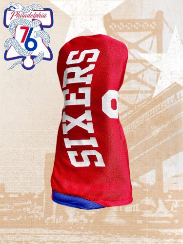 Philadelphia 76ers Golf Driver Head Cover