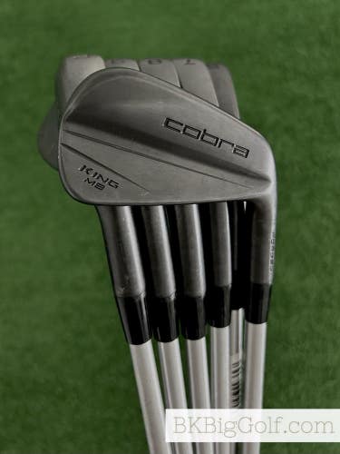 Cobra King MB 23 Black Forged Iron Set 5-P / KBS Tour C-Taper Lite 110 Stiff
