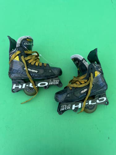 Junior Bauer 3S Pro Inline Skates Regular Width Size 1