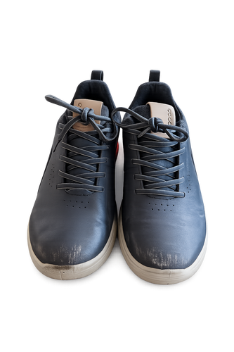 ECCO S-Three GORE-TEX Spikeless Golf Shoes Navy/Red Men's US 5-5.5 EU 39 Waterproof