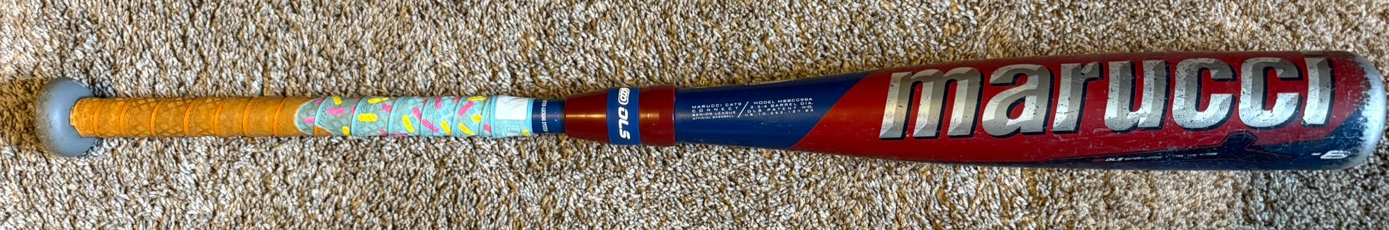 2021 Marucci CAT9 Alloy USSSA Certified Bat (-8) 21 oz 29" (Used)