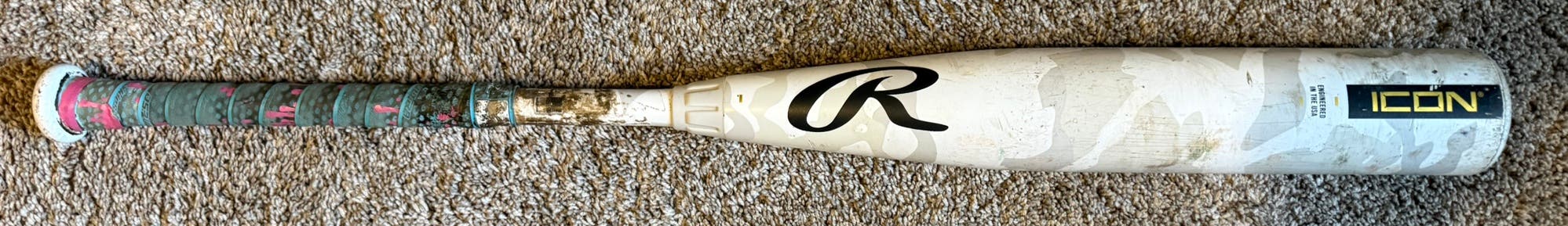 2025 Rawlings Icon Composite USSSA Certified Bat (-8) 23 oz 31" (Used)