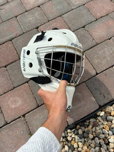 Senior Bauer NME 8 Goalie Mask (Used)