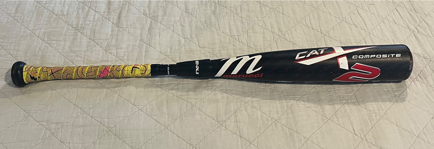 2025 Marucci CATX2 Composite USSSA Certified Bat (-10) 19 oz 29" (Used)