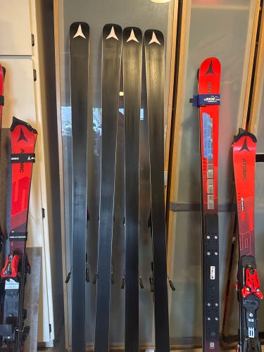 Women's 2024 Atomic Redster SG 200 cm Racing Skis With Bindings Max Din 16 (Used)