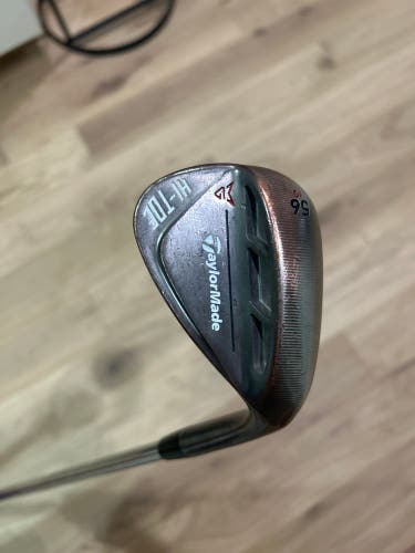 Men's TaylorMade Milled Grind Hi-Toe Right Handed Wedge Stiff Flex 56 Degree Steel Shaft (Used)