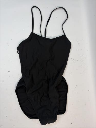 JOLYN One Piece Swimsuit, Black, Size 38