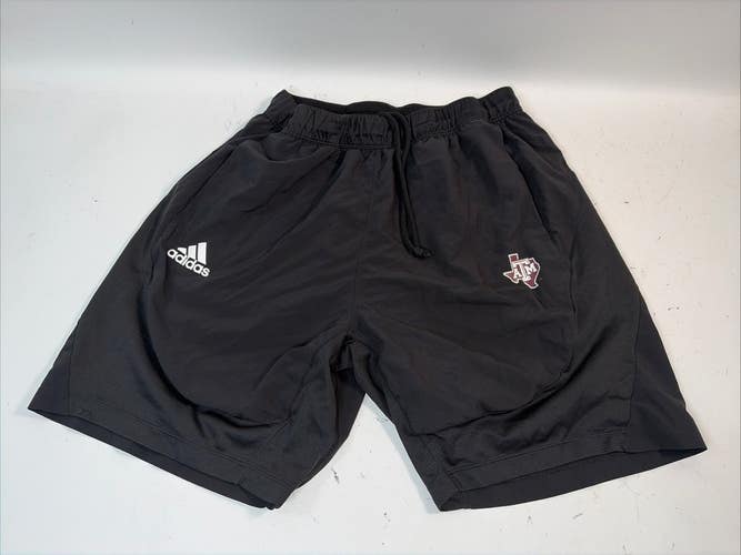 Adidas Texas A&M Shorts, Black, Large