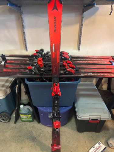 2023 Atomic Redster SL 155 cm Racing Skis With Bindings Max Din 12 (Used)