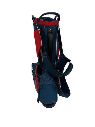 Used Taylormade STAND BAG Mens Stand Bag White/Royal/Red 11692-S000153290