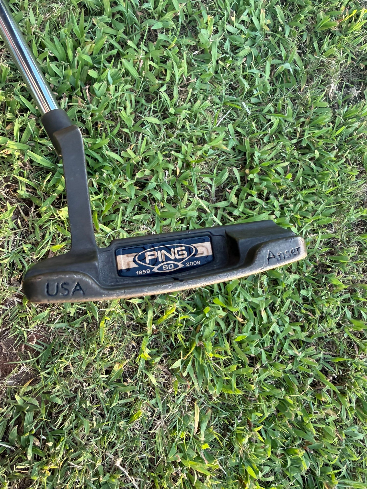 PING 50th Anser パター 35インチ ブラック Ping Karsten 50th Anser Putter 35